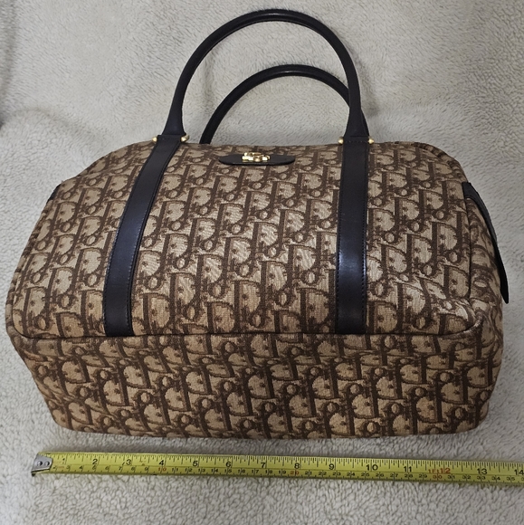 ❣️Vintage Christian Dior Boston Bag❣️ - Picture 10 of 16